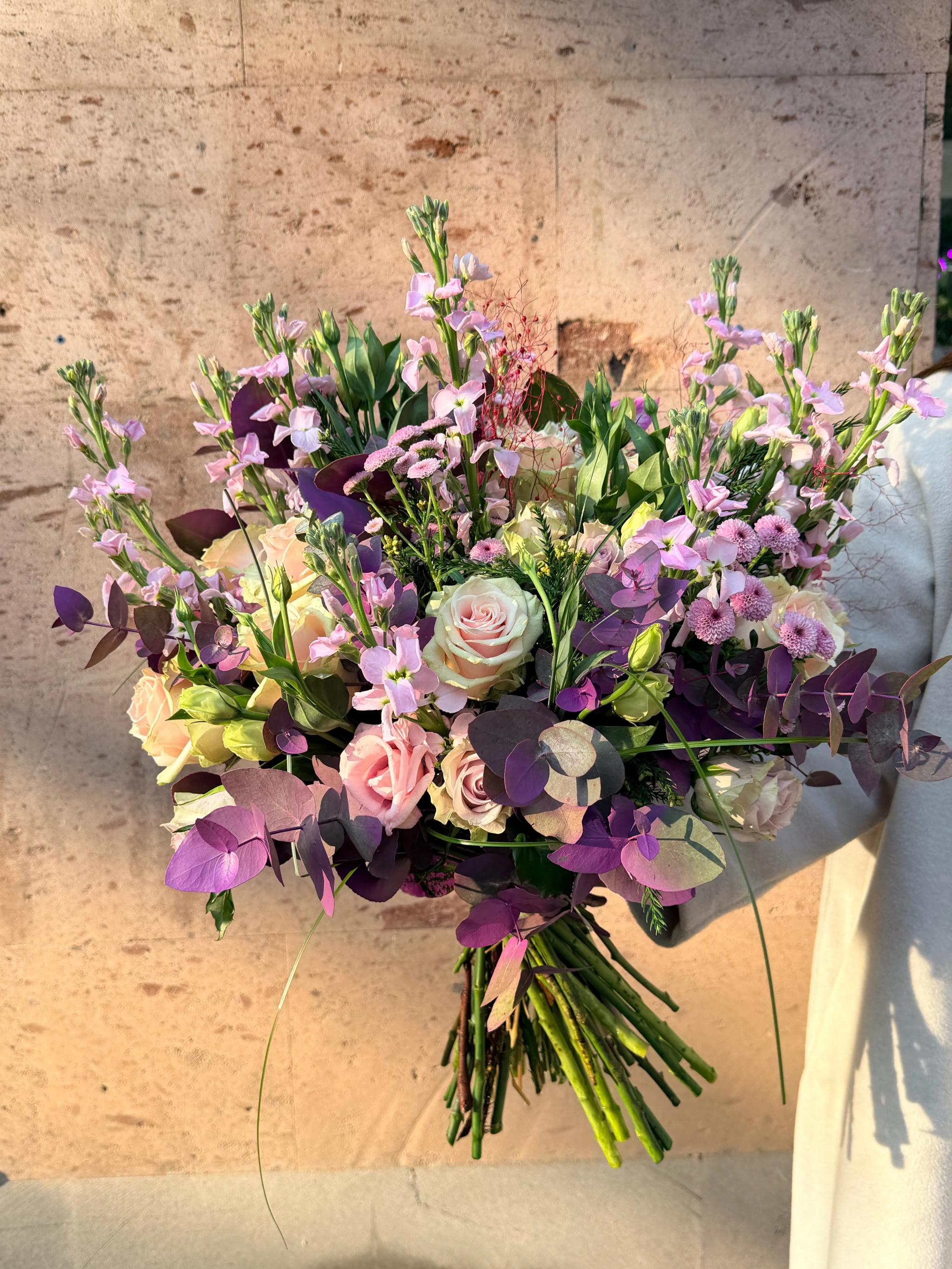 Creative bouquet "Purple" | ծաղիկներ, ծաղկեպսակներ, բույսեր Երևան Creative bouquet "Purple" | ծաղիկներ, ծաղկեպսակներ, բույսեր Երևան