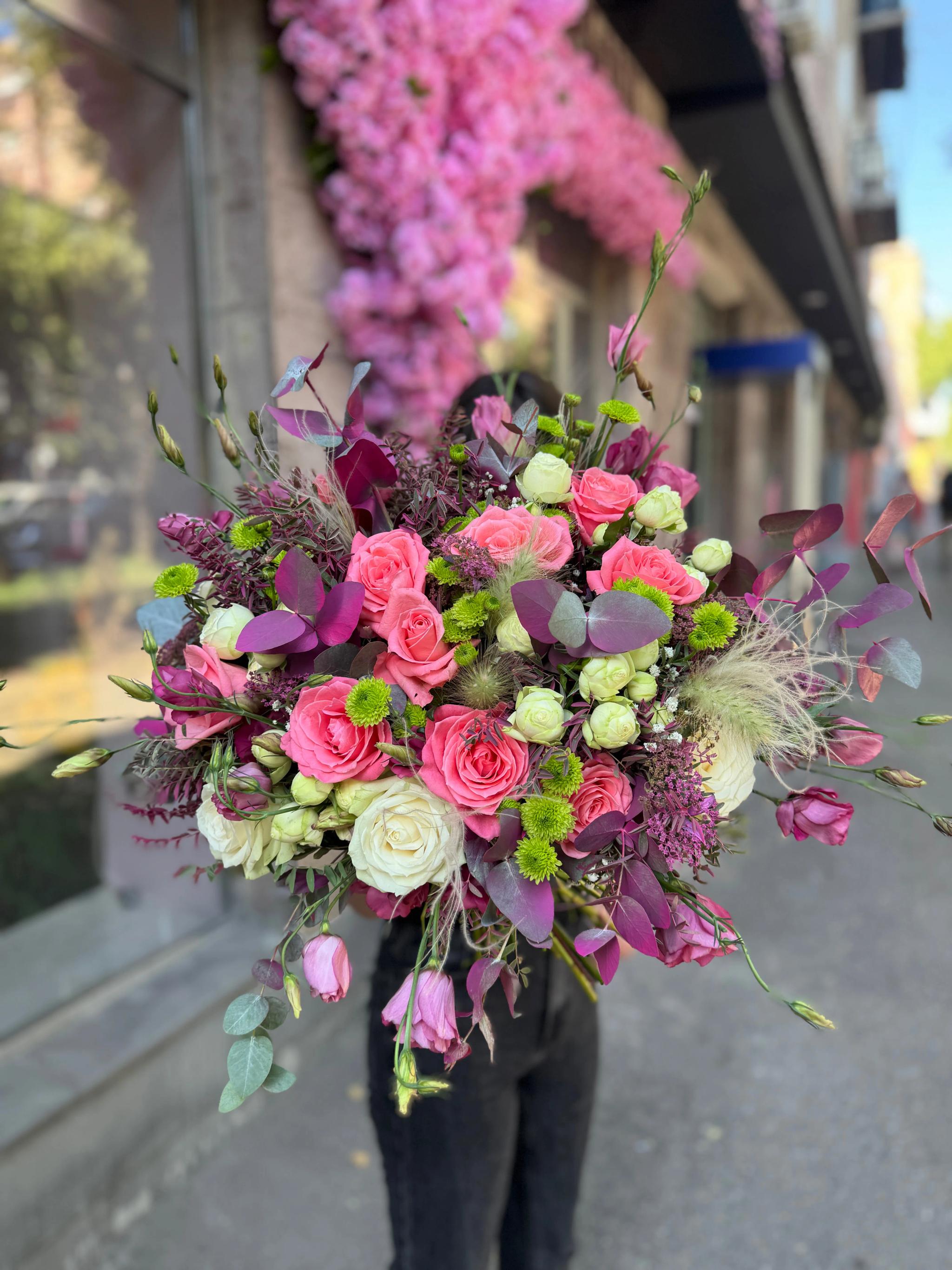 Creative bouquet "Pink" | ծաղիկներ, ծաղկեպսակներ, բույսեր Երևան Creative bouquet "Pink" | ծաղիկներ, ծաղկեպսակներ, բույսեր Երևան