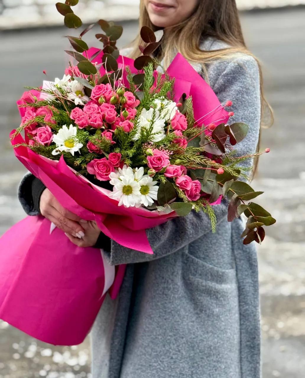 Pink gorgeous bouquet | ծաղիկներ, ծաղկեպսակներ, բույսեր - առաքում Երևան Pink gorgeous bouquet | ծաղիկներ, ծաղկեպսակներ, բույսեր - առաքում Երևան